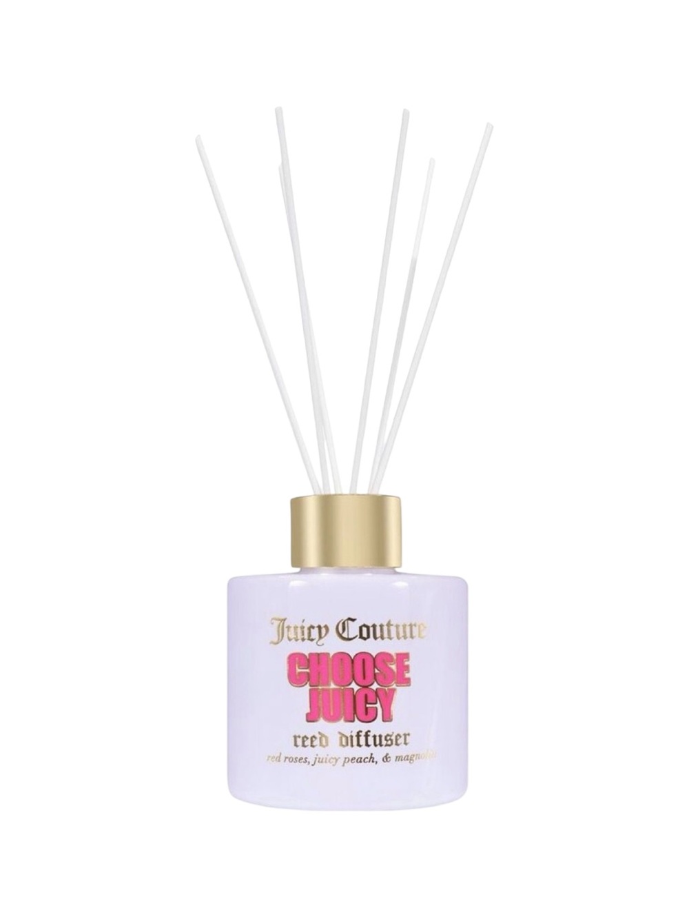 Juicy Couture Choose Juicy Reed Diffuser - Red Roses, Juicy Peach, Magnolia